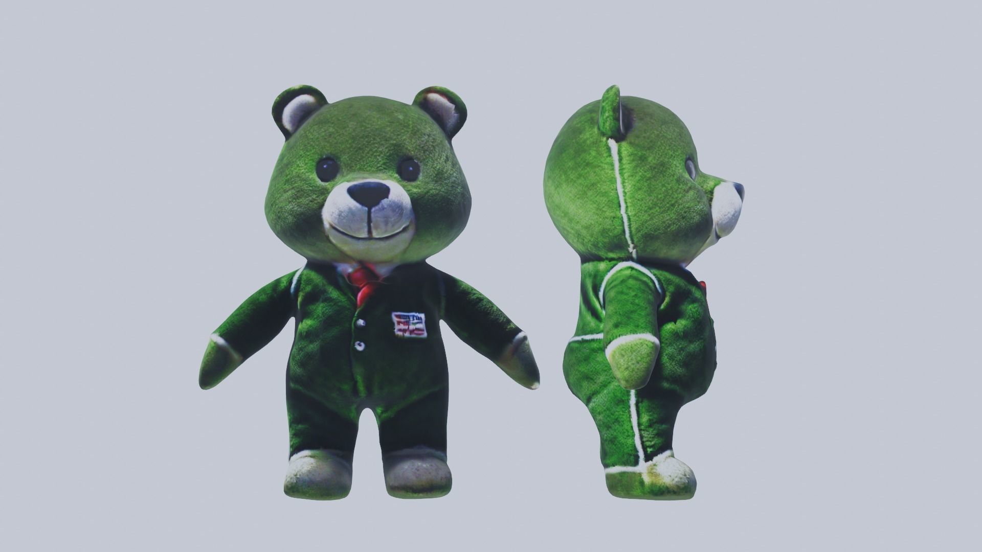 Teddybear toys 3D model_2