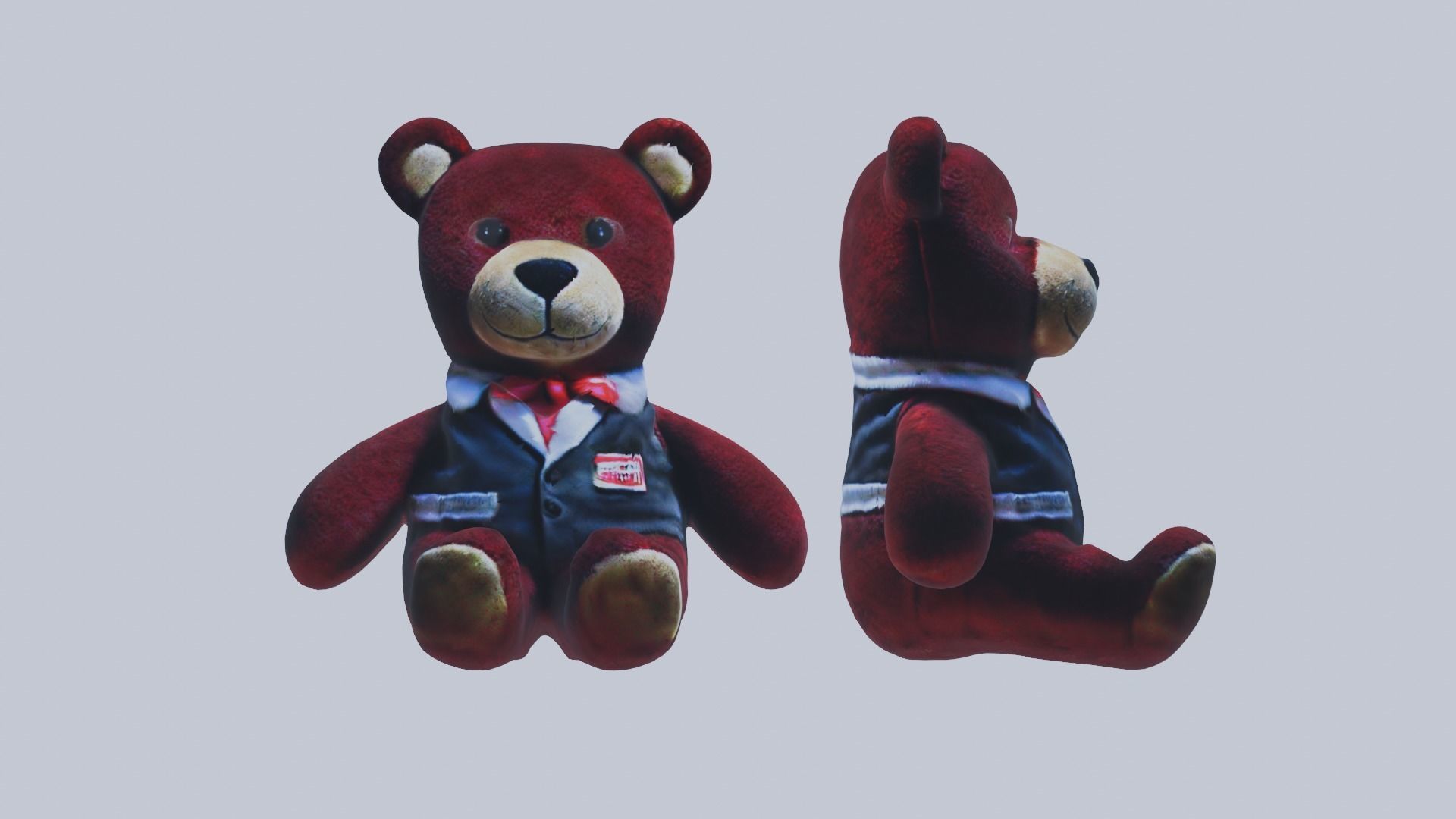Teddybear toys 3D model_6