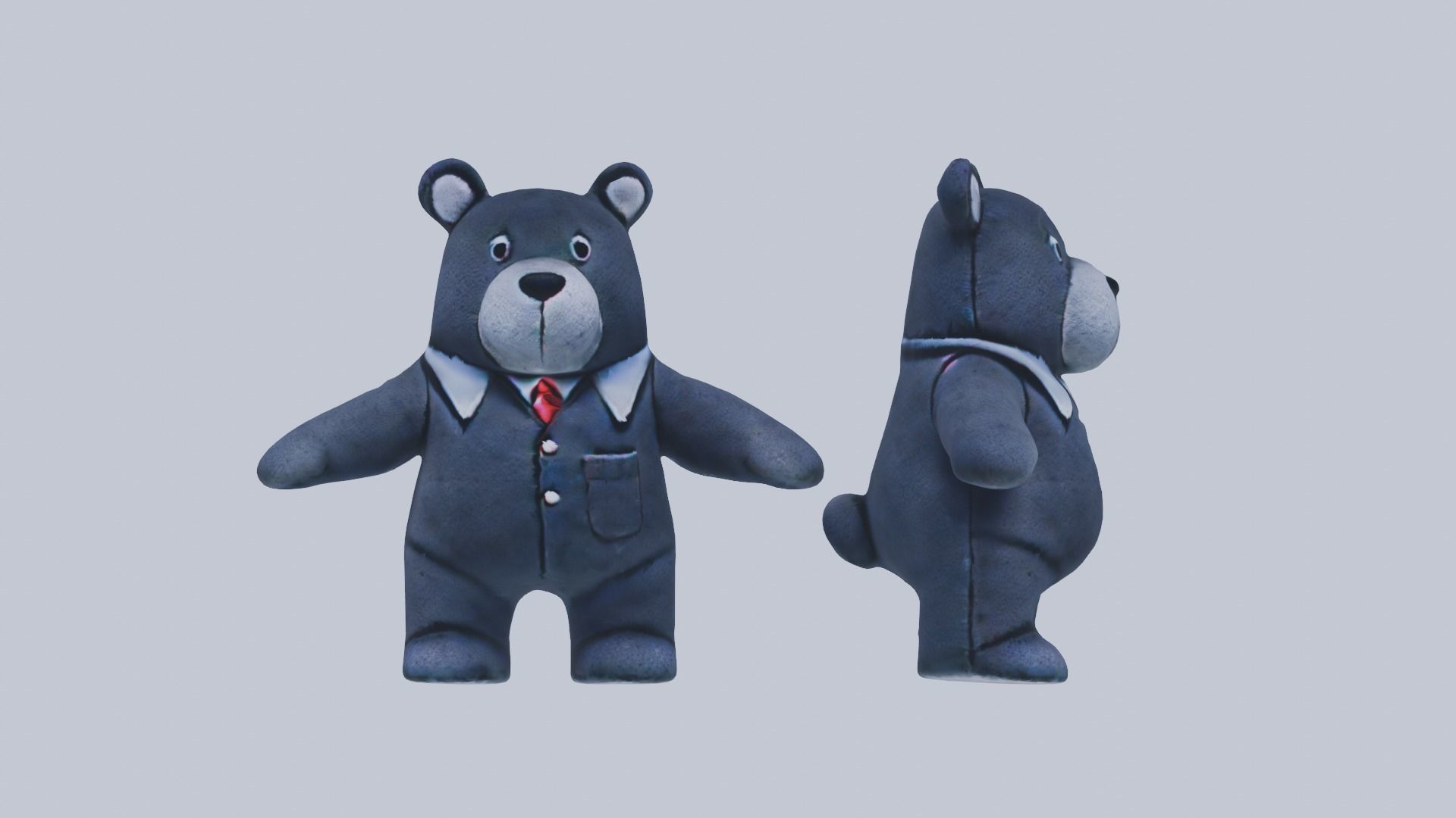 Teddybear toys 3D model_3