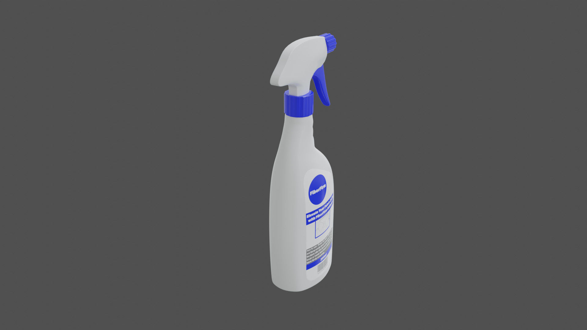 Fabric Stiffener Spray Unbranded Low-poly 3D model_2