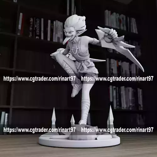 Briar 3d print model from league of legends 3D print model