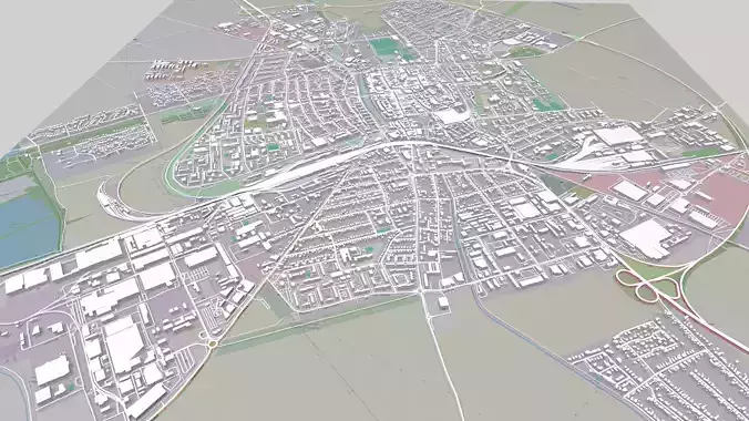 Cityscape Trnava Slovakia