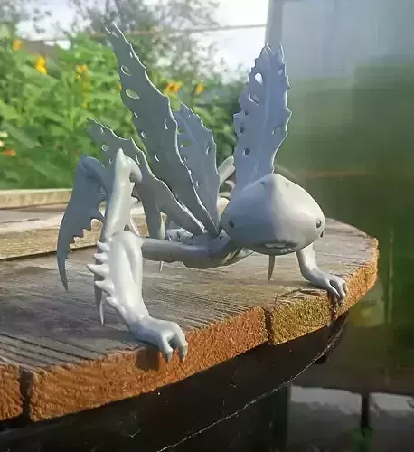 TOOTH FAIRY  FROM HELLBOY FOR 3D PRINT STL 3 OPTIONS 3D print model