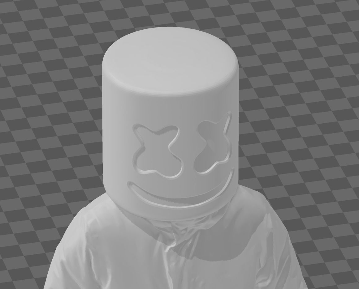 MARSHMELLOW DJ 3D print model_1