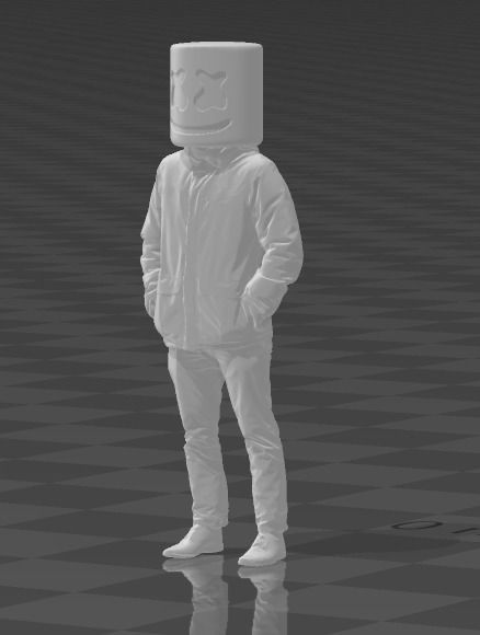 MARSHMELLOW DJ 3D print model_3