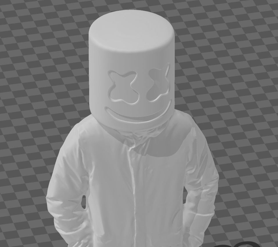 MARSHMELLOW DJ 3D print model_8