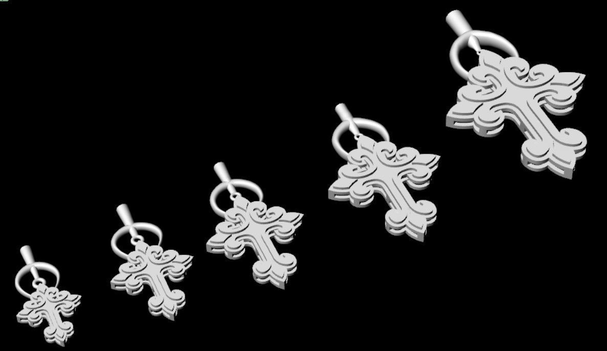 KUTSAL PIRLANTA HAC KOLYE 3DM STL OBJ FBX 3D BASKI MODELI 3D print model_18