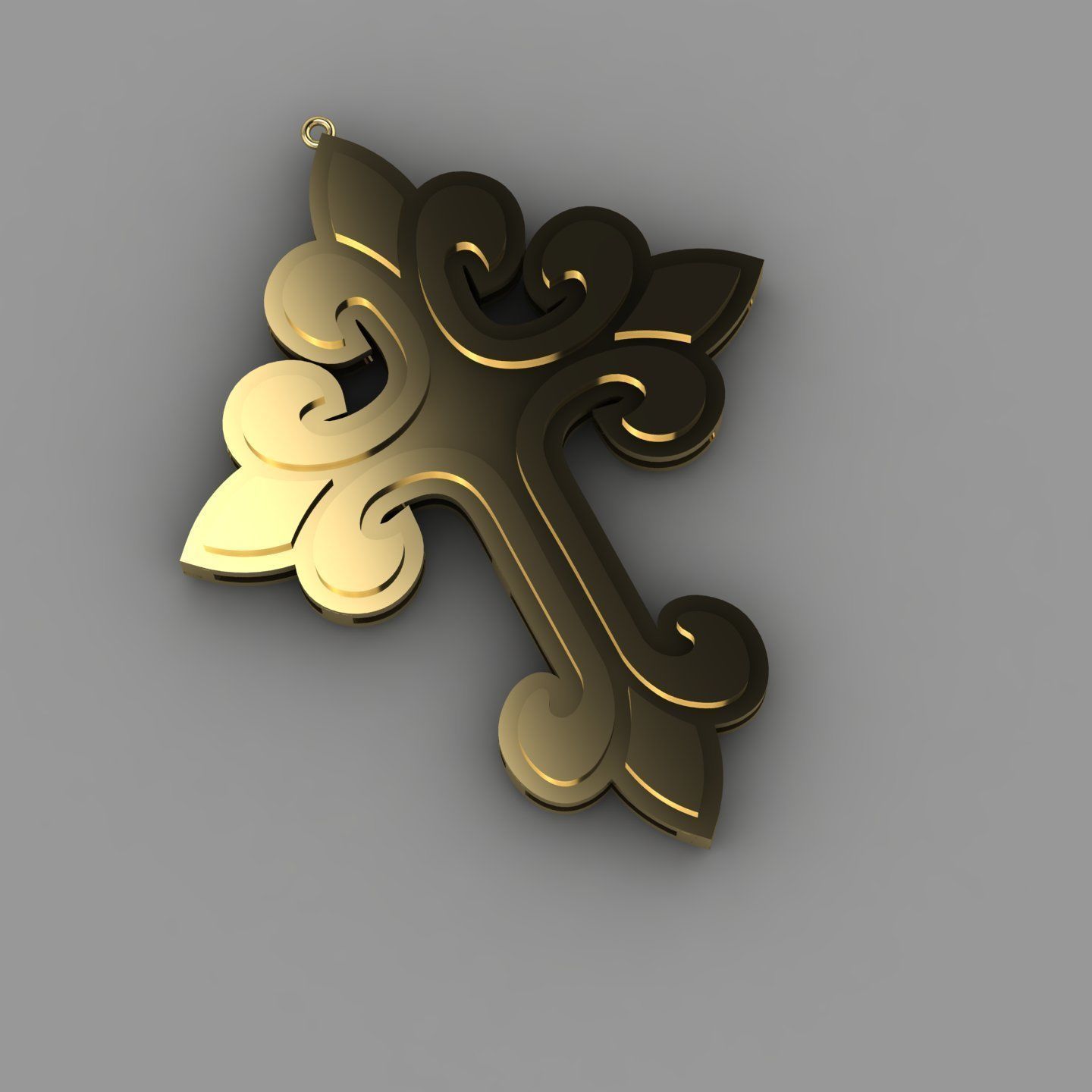 KUTSAL PIRLANTA HAC KOLYE 3DM STL OBJ FBX 3D BASKI MODELI 3D print model_1