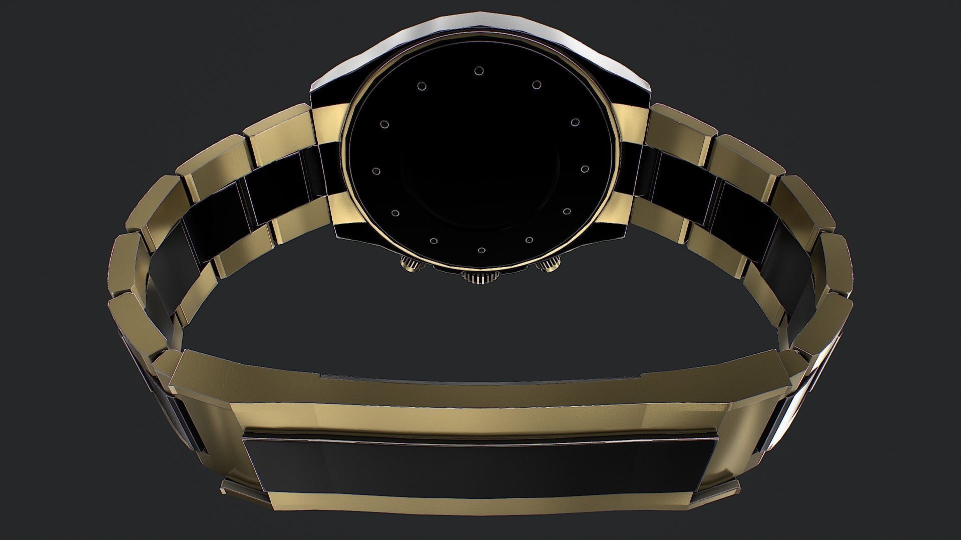 Watch 3d model Low-poly 3D model_7