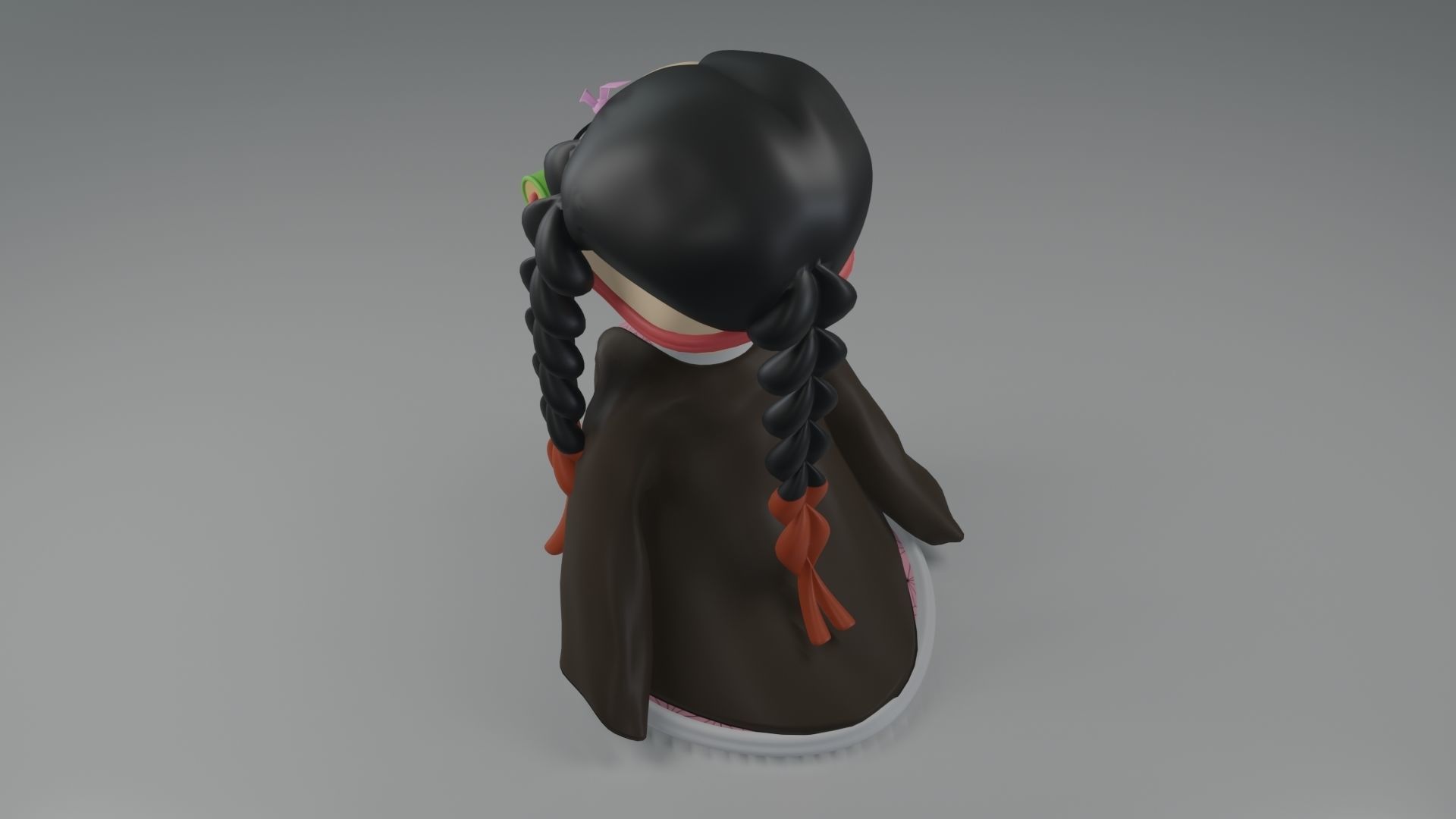 Chibi Nezuko 3D model_4