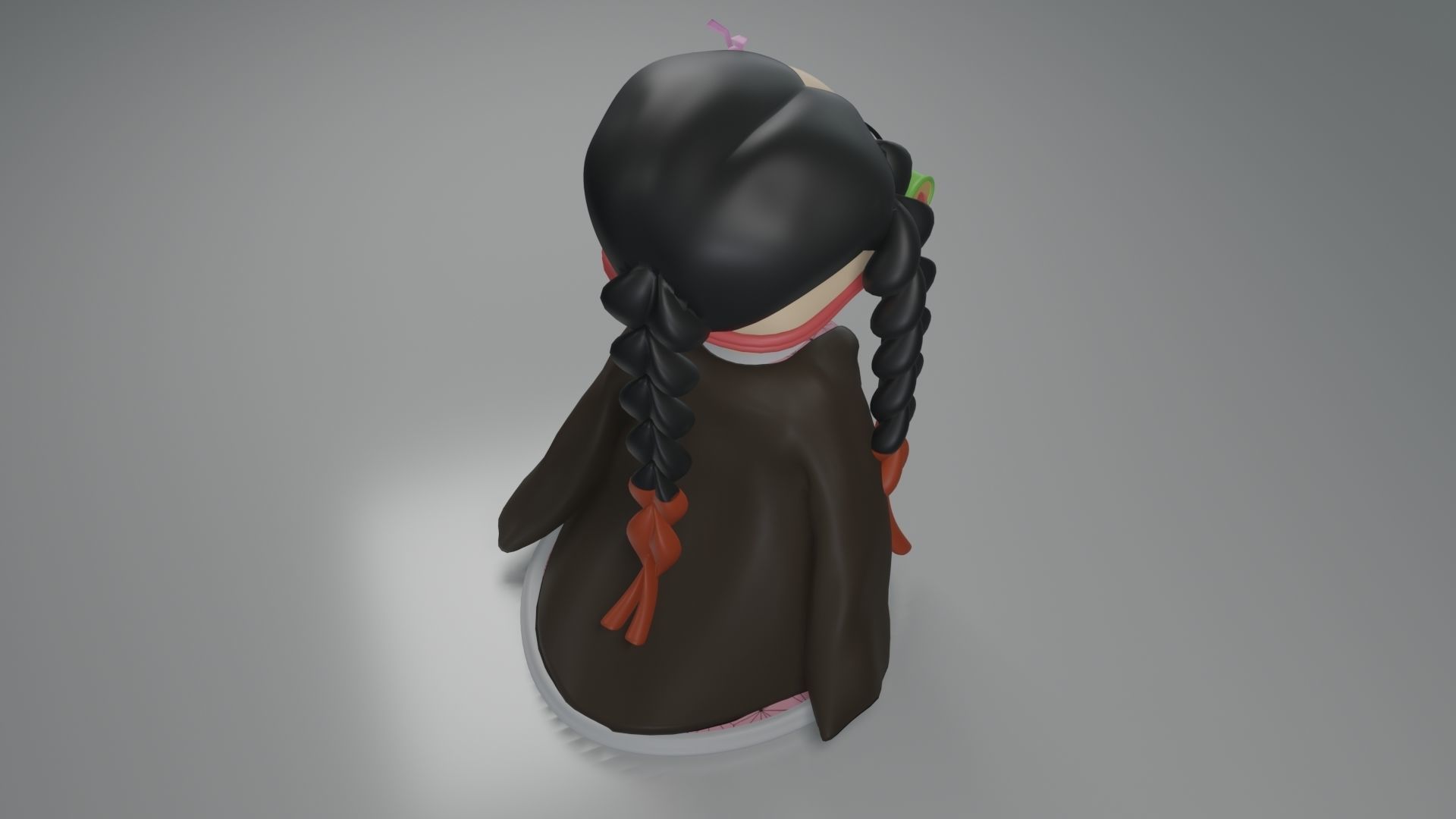 Chibi Nezuko 3D model_3