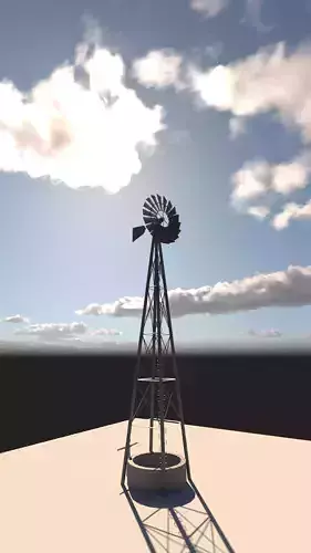 Windmill 3D model