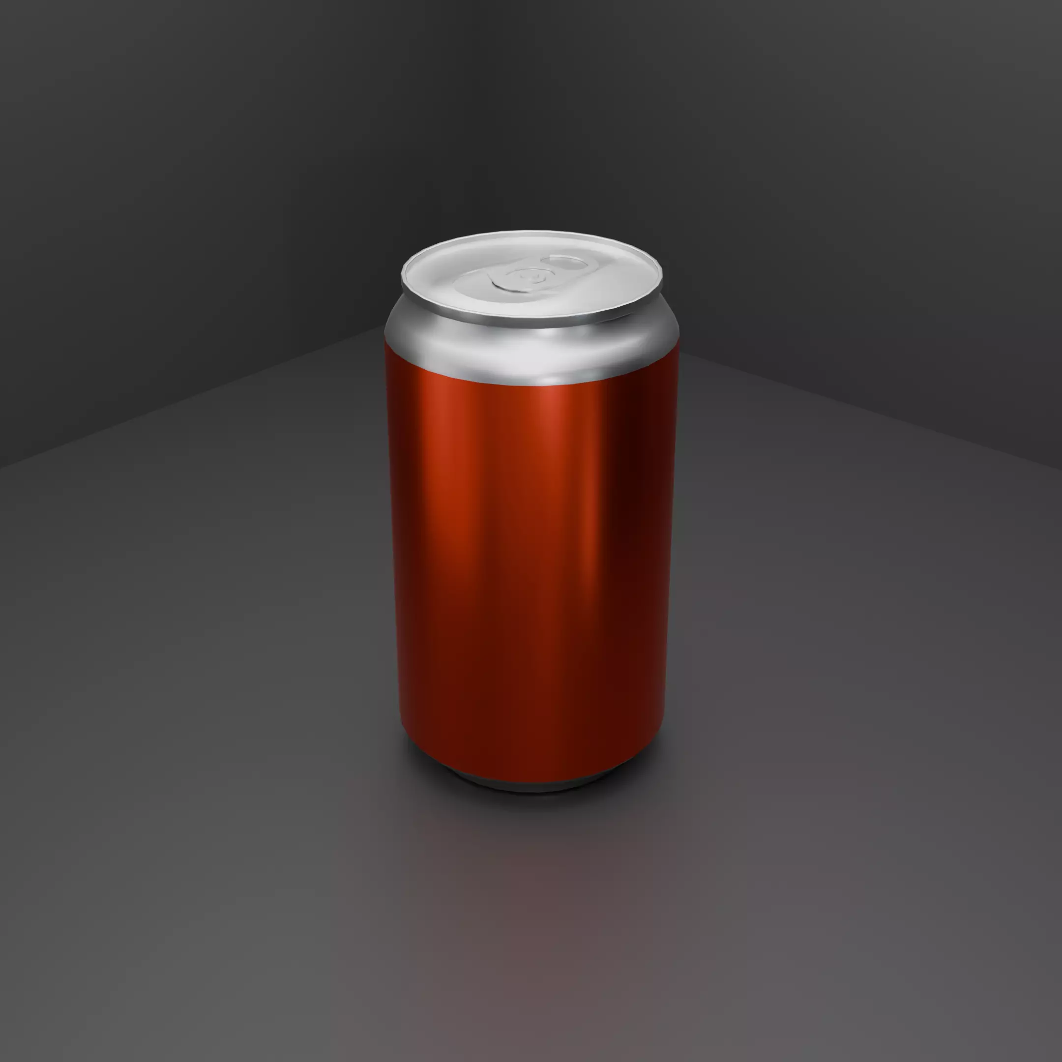 Simple Soda Can Free low-poly 3D model