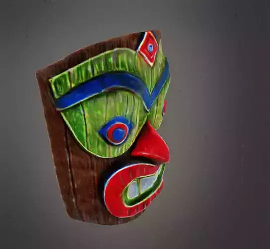 Tiki mask