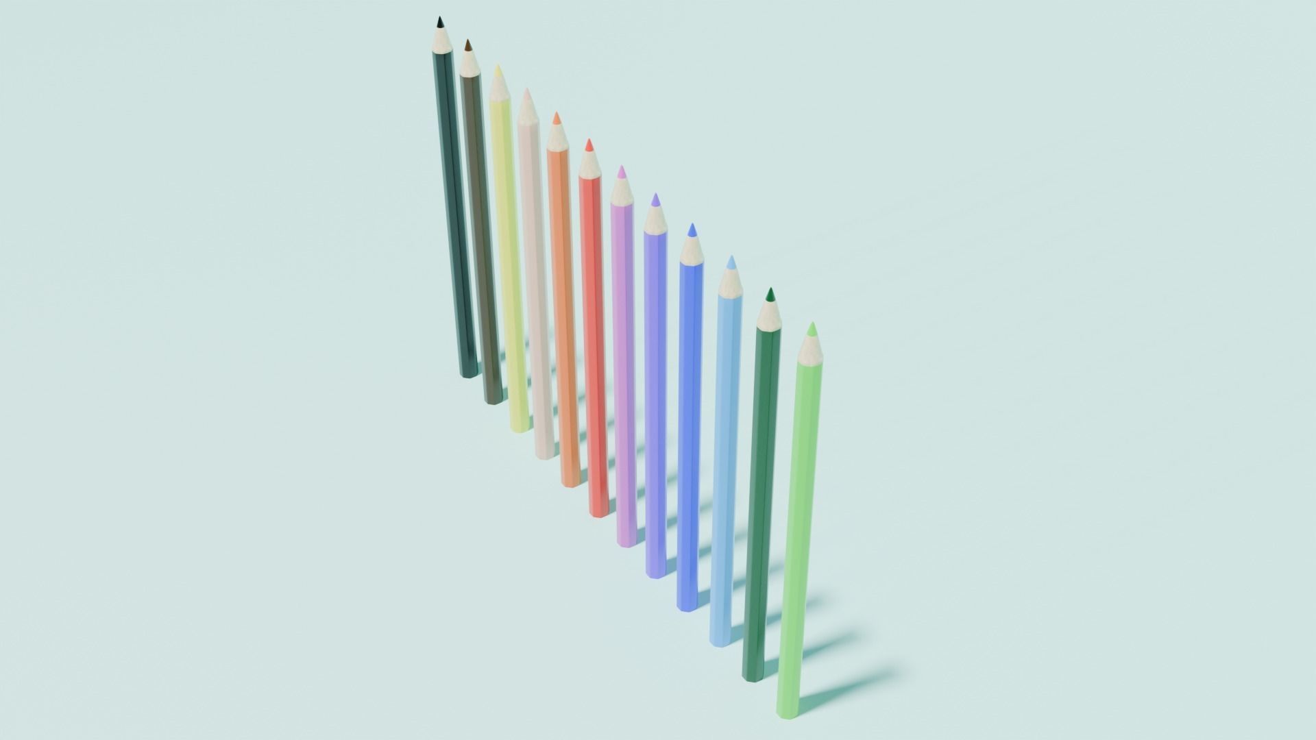 Lapiz de Colores - colored pencils Texture_3