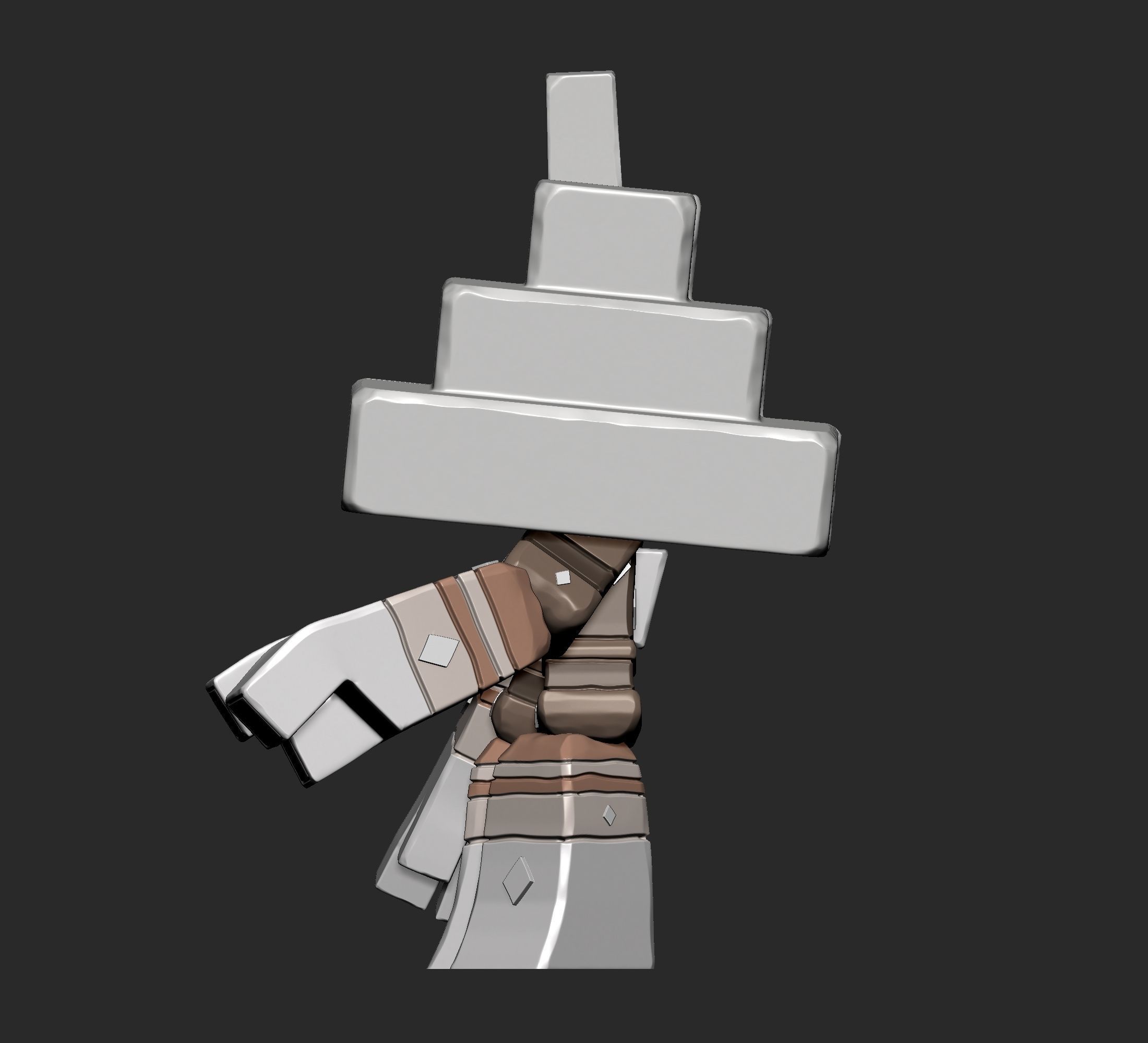 Pokemon - Garganacl 3D print model_4