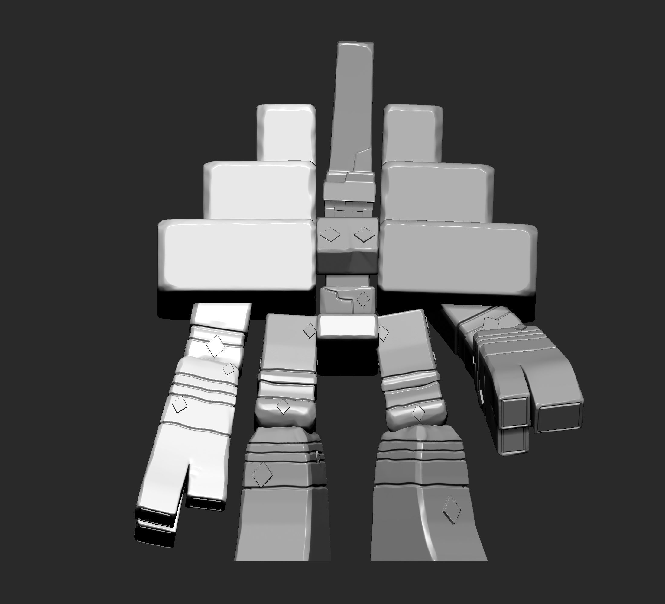 Pokemon - Garganacl 3D print model_2