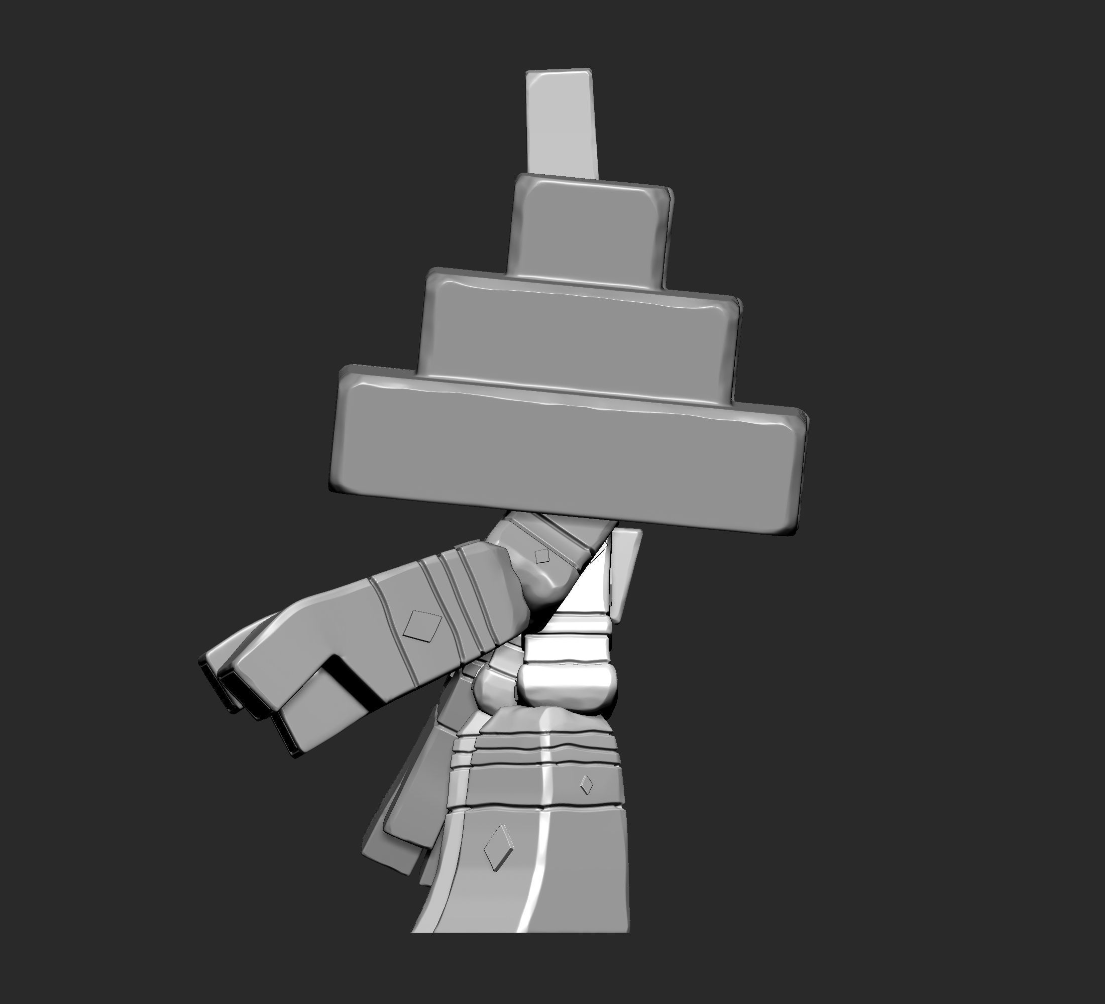 Pokemon - Garganacl 3D print model_3