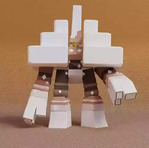 Pokemon - Garganacl 3D print model