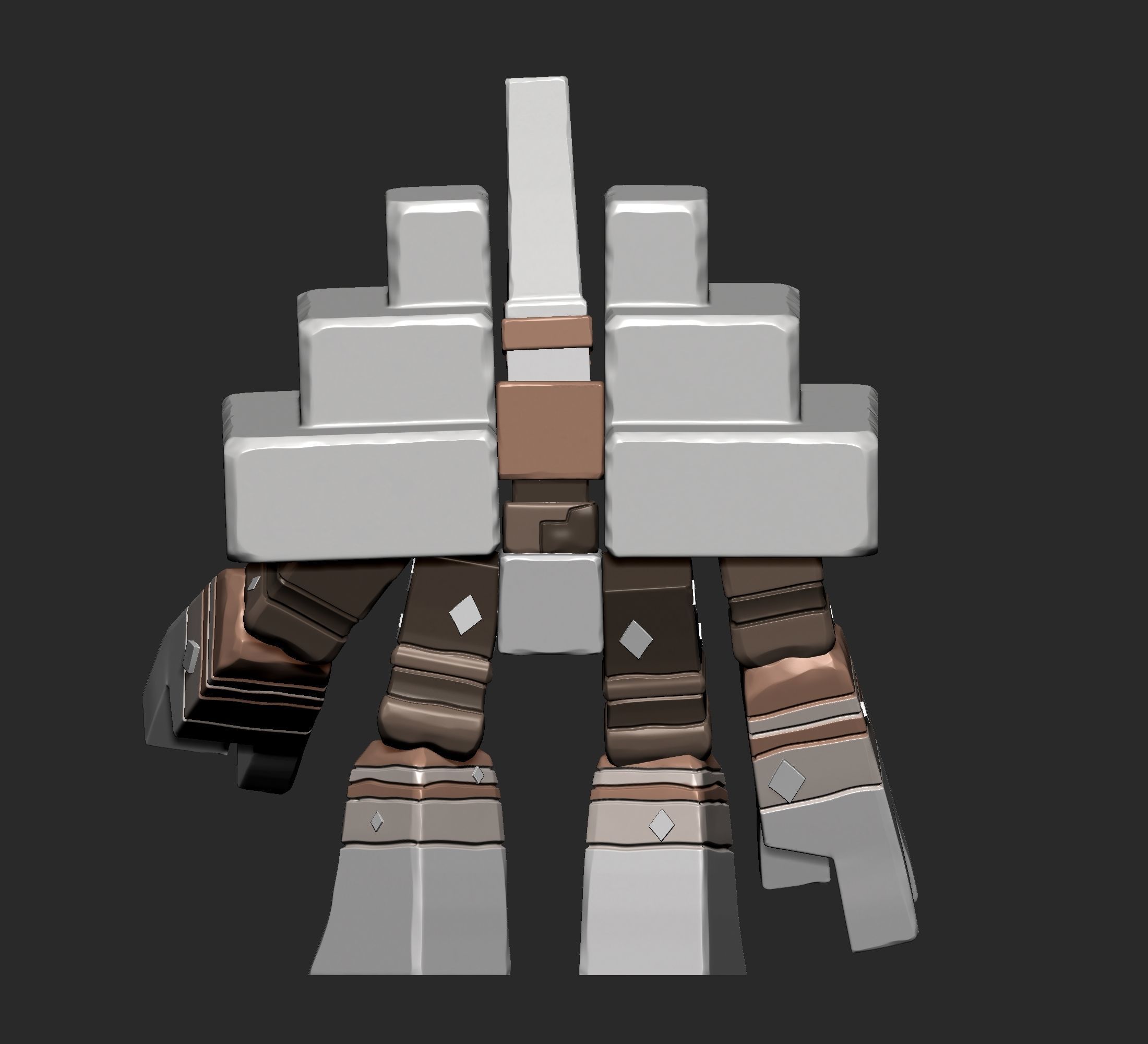 Pokemon - Garganacl 3D print model_5