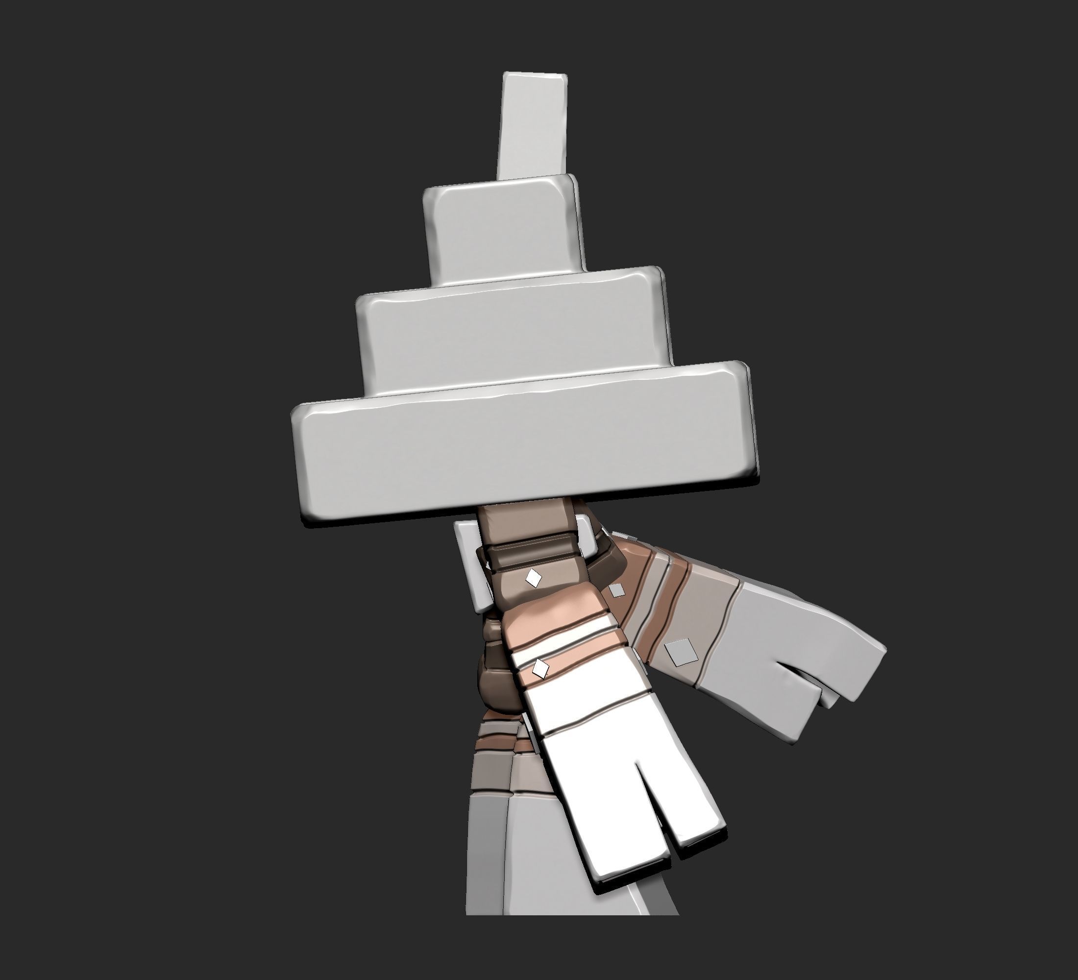 Pokemon - Garganacl 3D print model_8