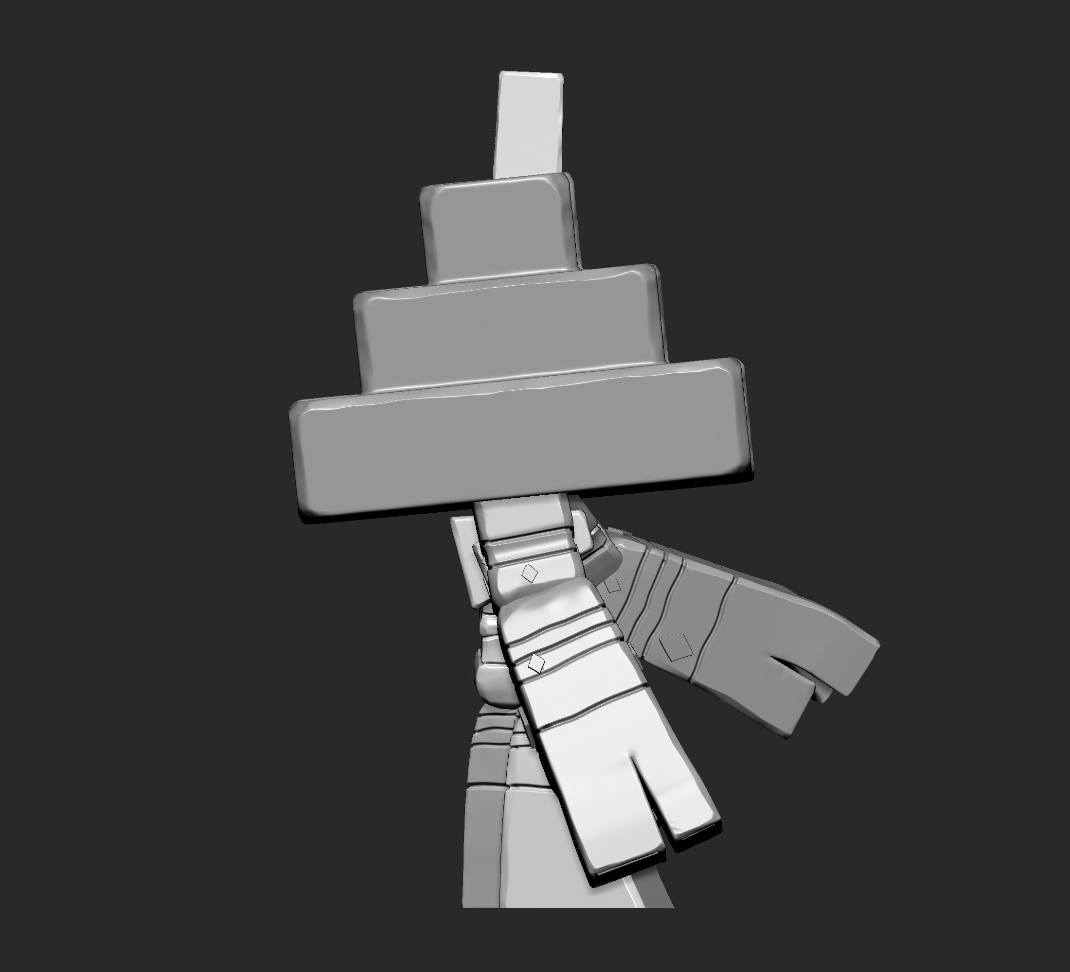 Pokemon - Garganacl 3D print model_7