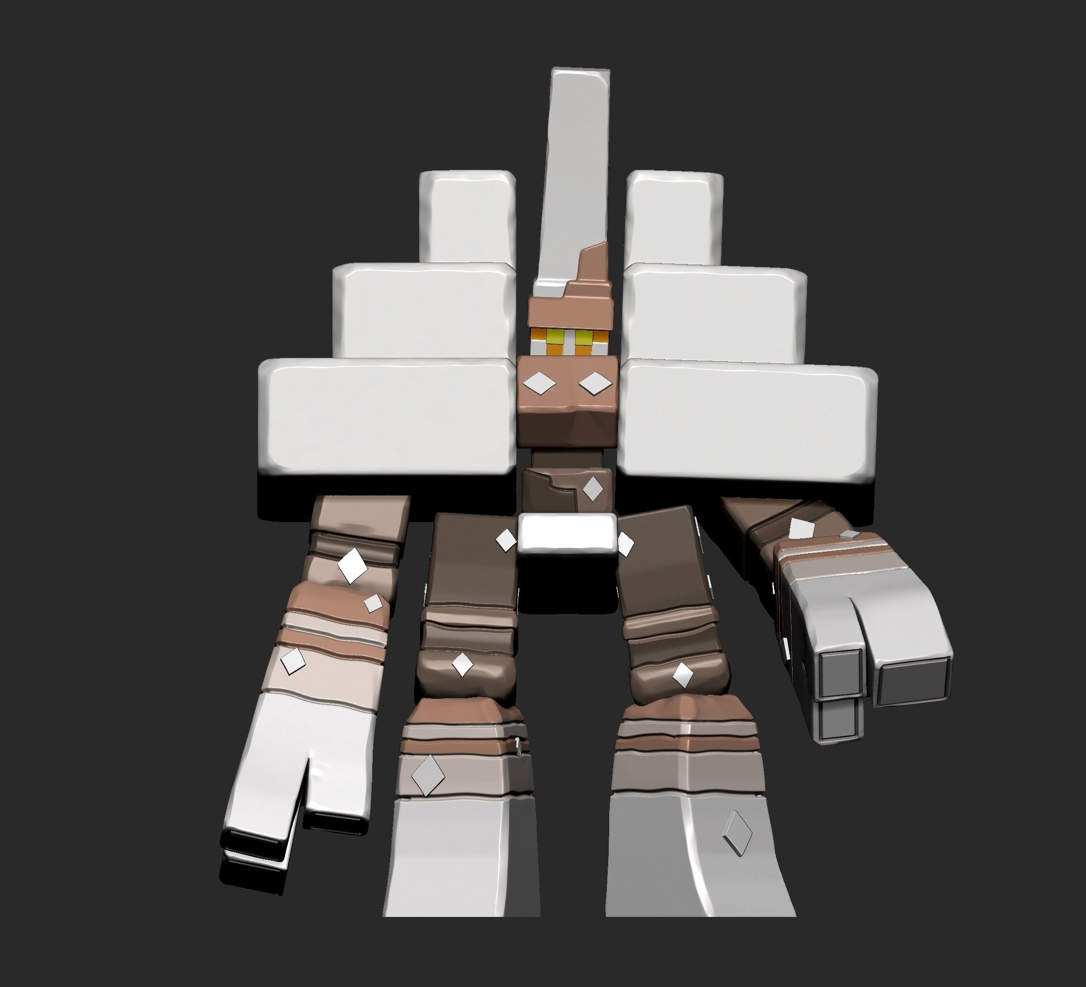 Pokemon - Garganacl 3D print model_1