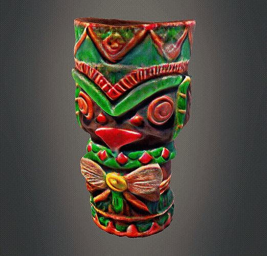 Tiki decor 3D print model