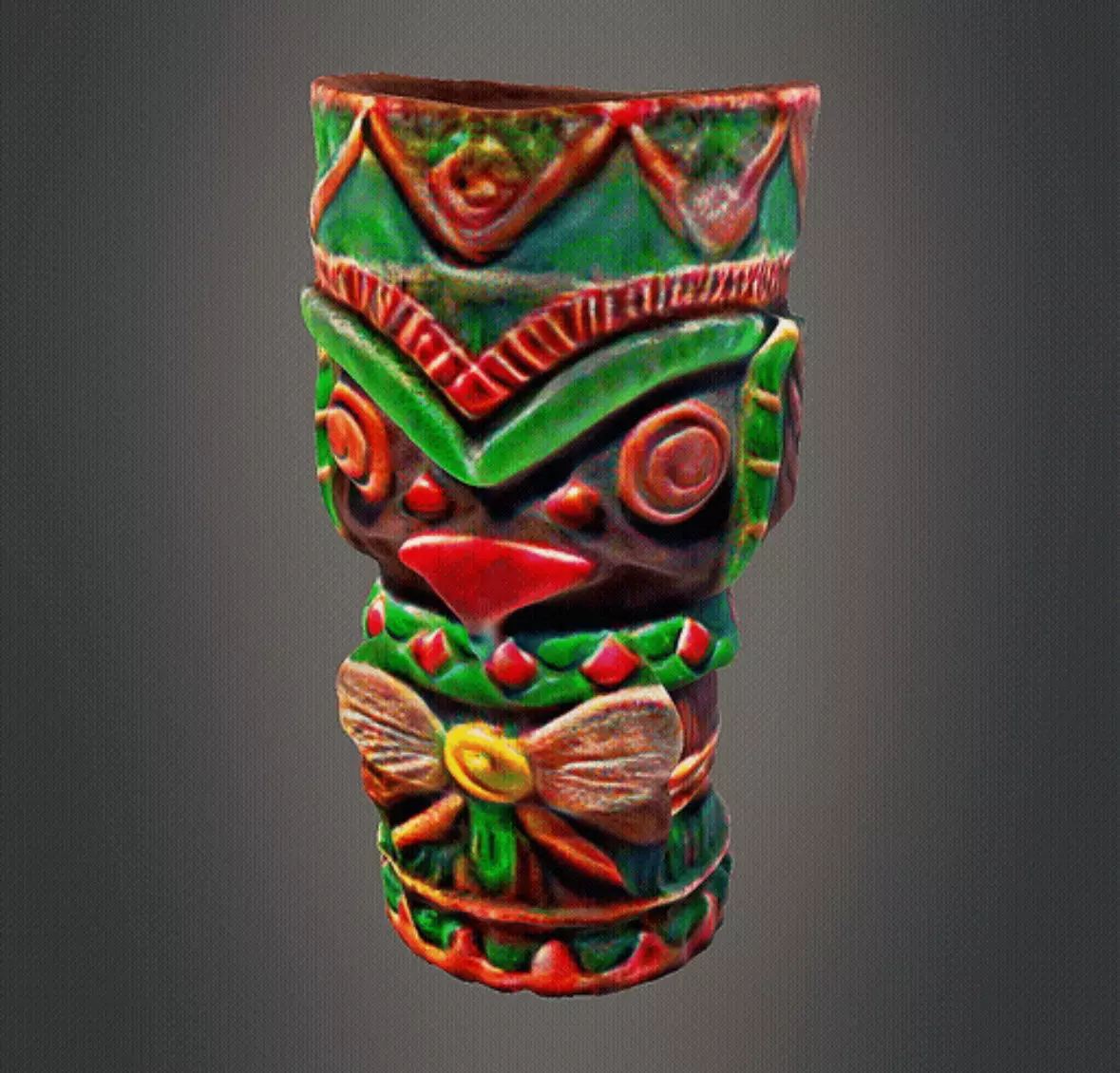 Tiki decor 3D print model