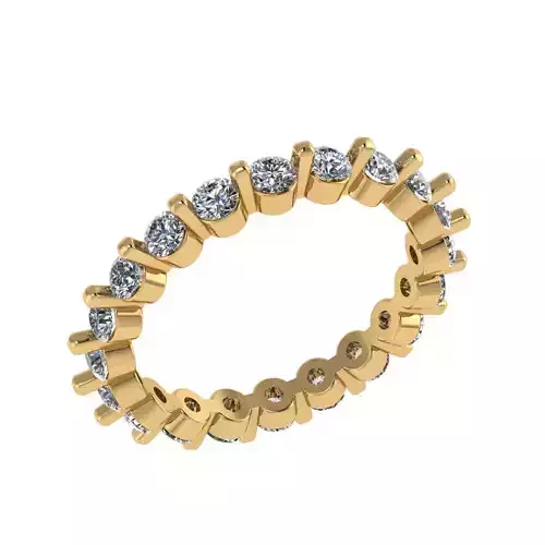 Float band eternity Diamond ring