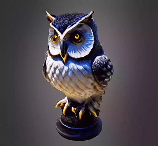 Owl bust