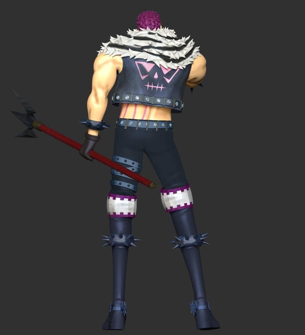 Charlotte Katakuri - One Piece 3D print model_8
