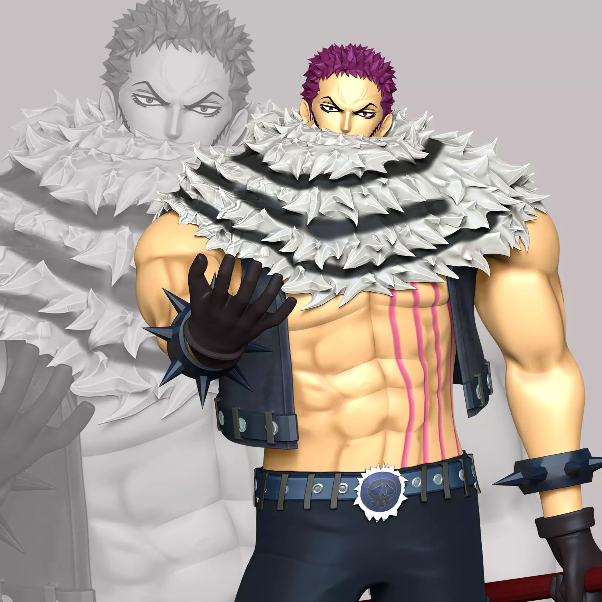 Charlotte Katakuri - One Piece 3D print model_0