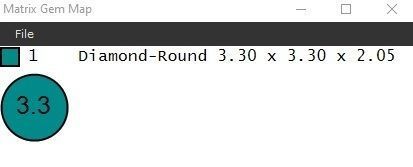 Diamond Round Engagement Ring  3D print model_1