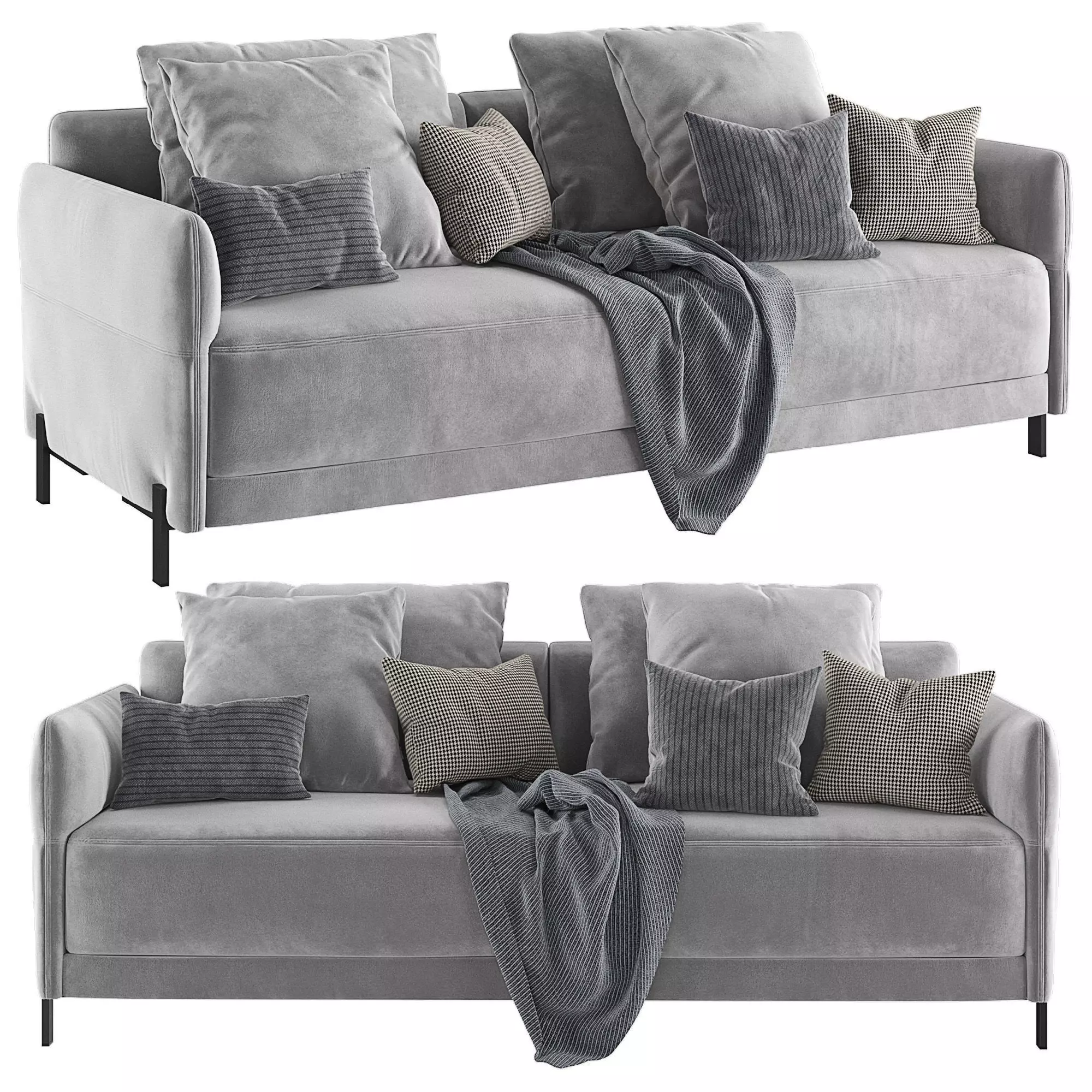 2 Seater Sofa Matthew 3D model