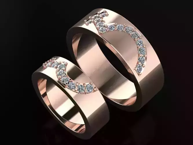 Couple Ring Code-RWW038