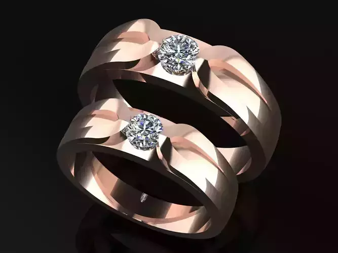 Couple Ring Code-RWW025