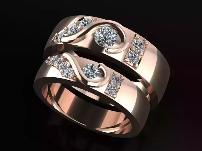 Couple Ring Code-RWW019