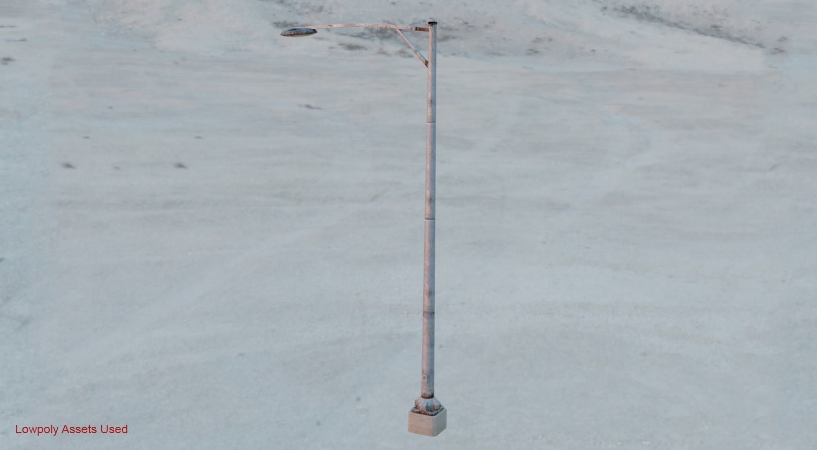 Realistic Highway Low-poly 3D model_22