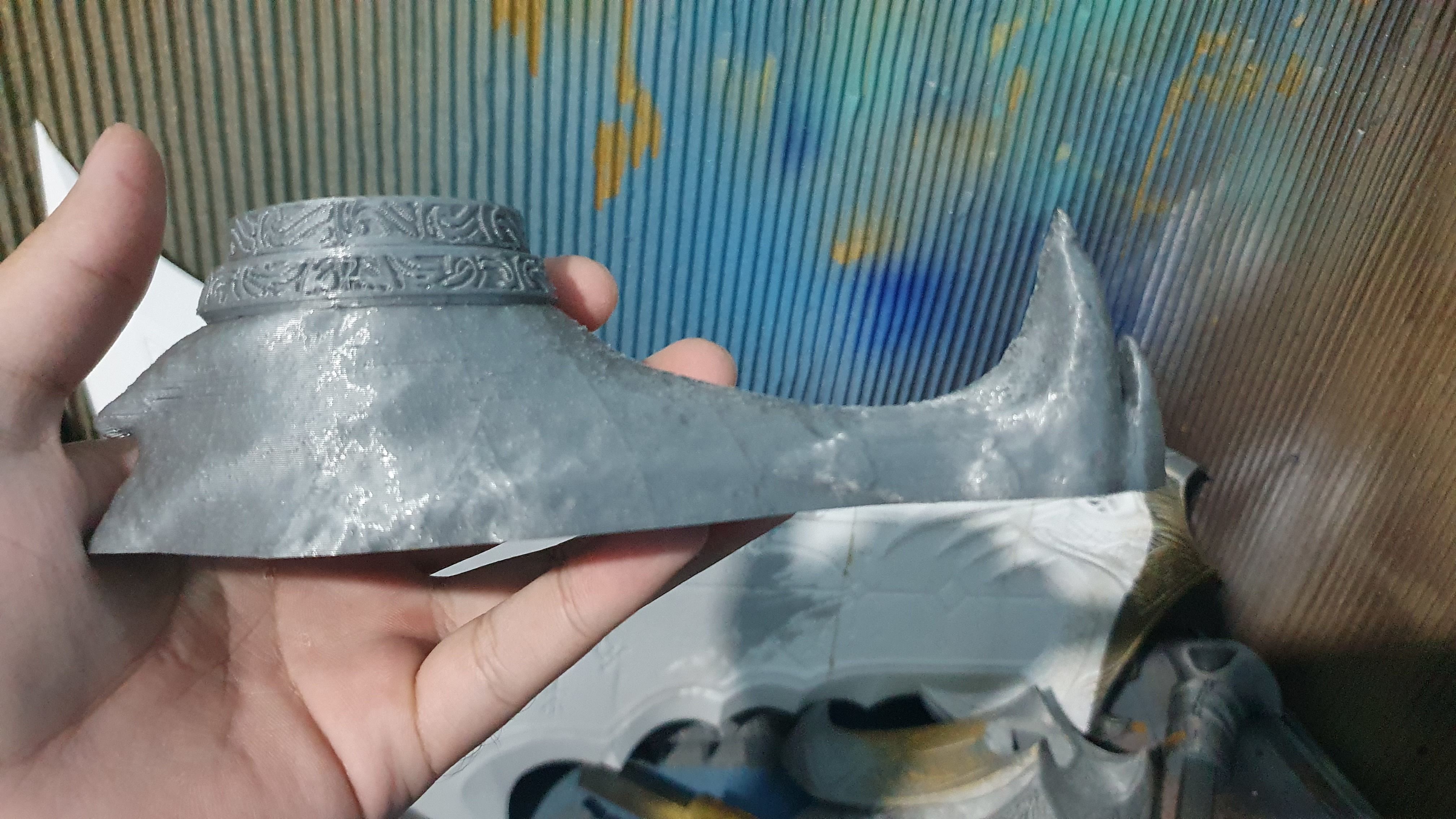 God of war ragnarok Blades of Chaos Darkdale model 3d print 3D print model_38