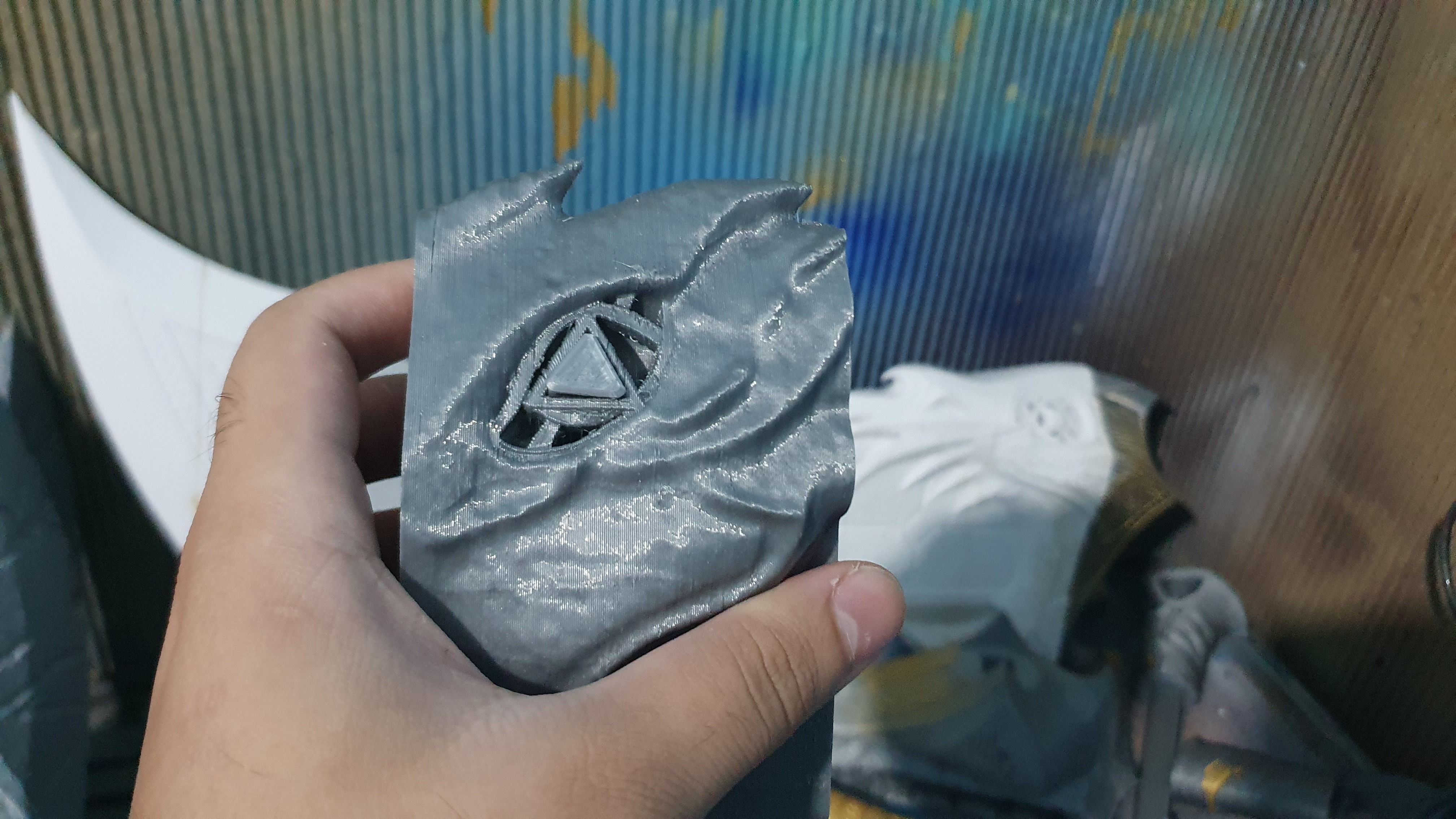 God of war ragnarok Blades of Chaos Darkdale model 3d print 3D print model_37