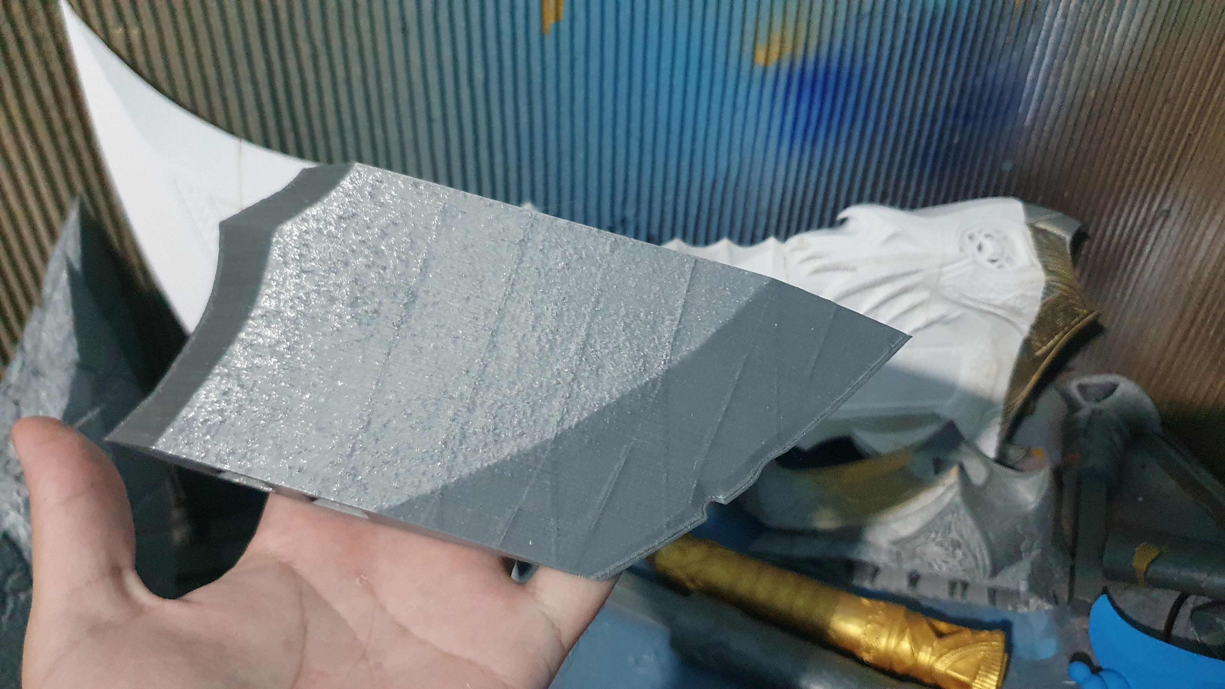 God of war ragnarok Blades of Chaos Darkdale model 3d print 3D print model_30