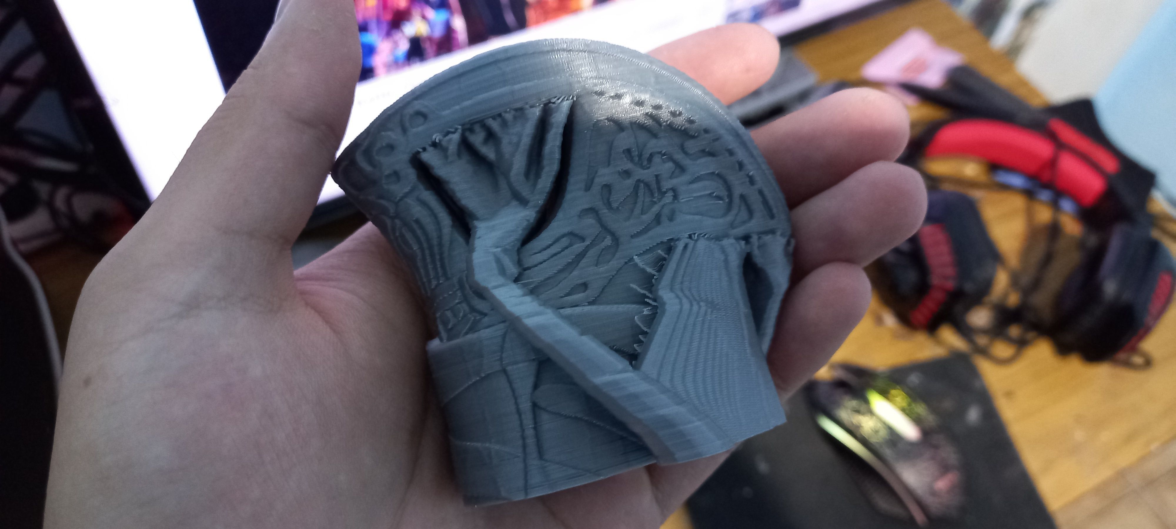 God of war ragnarok Blades of Chaos Darkdale model 3d print 3D print model_18