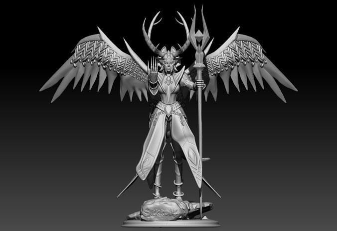 Isyutaru silkroad figure Silkroad Online 3D print sro figure 3D print model