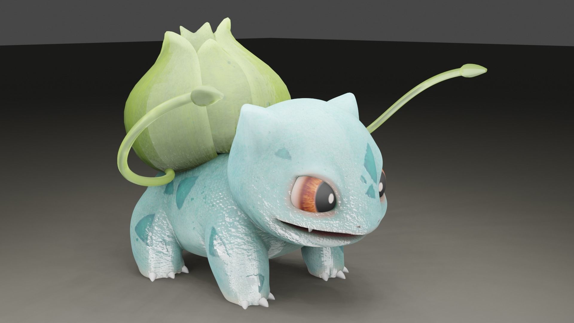 Pokemon Bulbasaur 3D model_1