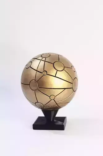 Map of Treasure Planet printable 3D print model