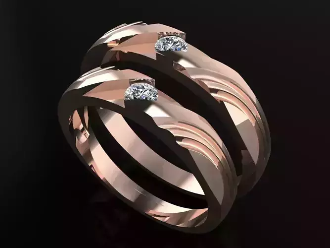 Couple Ring Code-RWW018