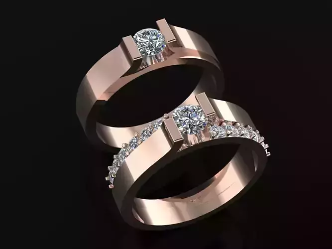 Couple Ring Code-RWW013