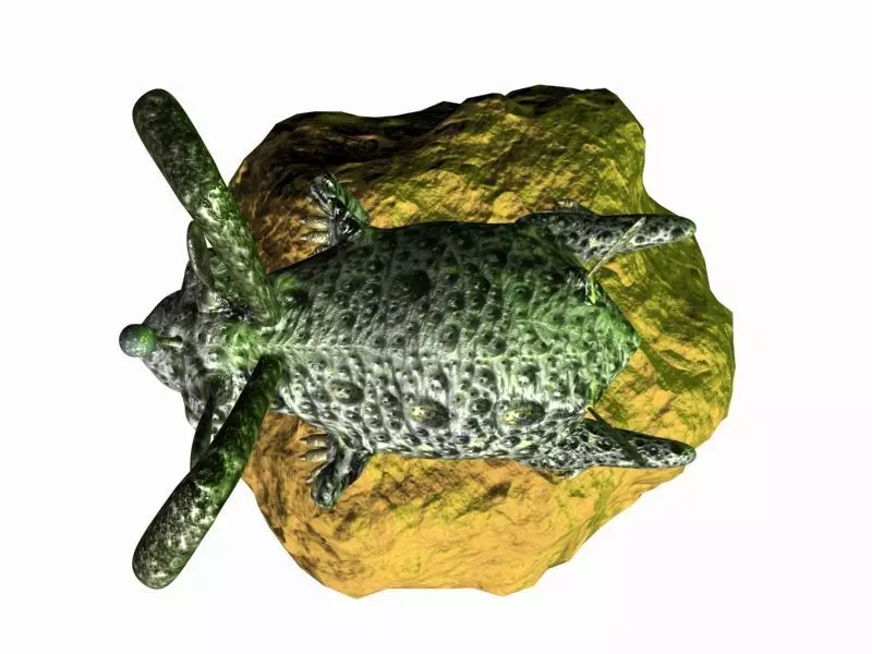 SputterSpy-alien animal 3D model_0