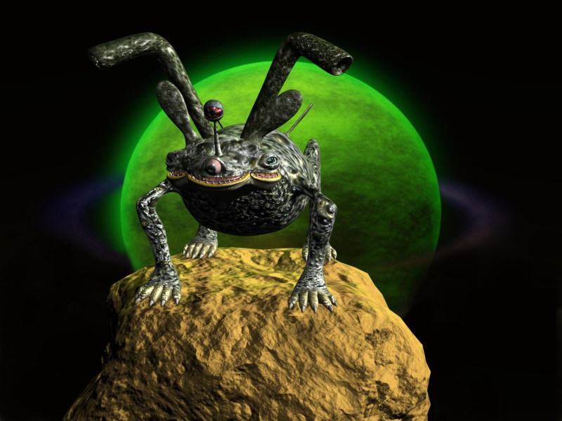 SputterSpy-alien animal 3D model_2